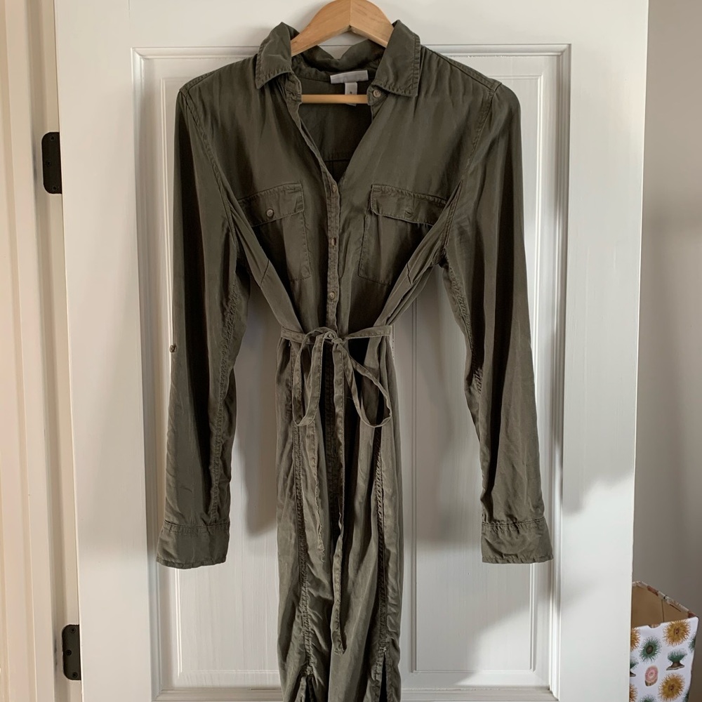 Liz Lang Maternity Shirt-Dress - Medium